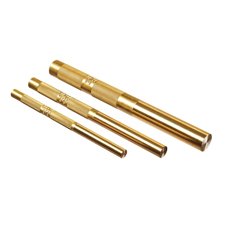 Mayhew 3Pc Brass Drift Punch 61360